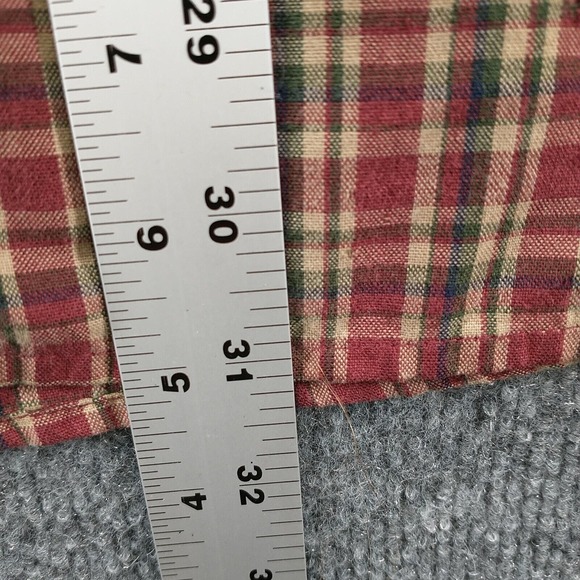 Wrangler Rugged Wear Men's Button-Down Shirt Multicolor Plaid XXL Distressed - Picture 14 of 15